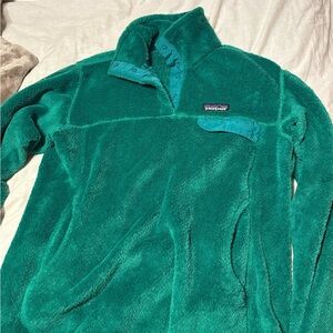 Patagonia Teal Fleece Pullover